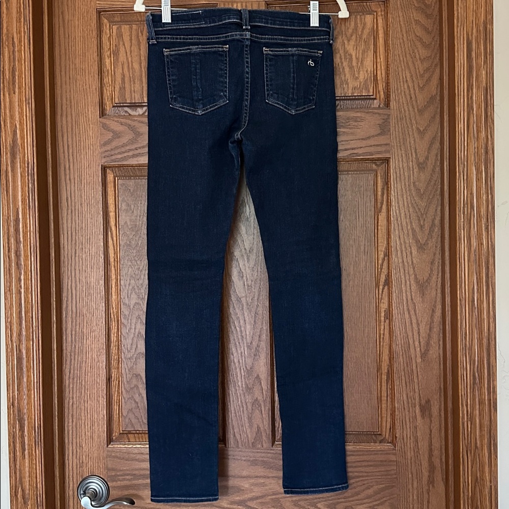rag & bone Women's Skinny Jeans in Dark Indigo